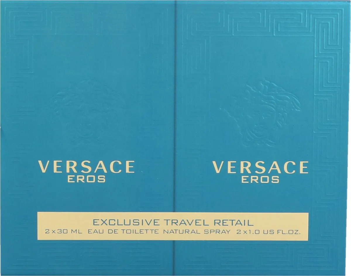 Versace Eros Pour Homme Eau de Toilette Geschenkset - 2x30ml