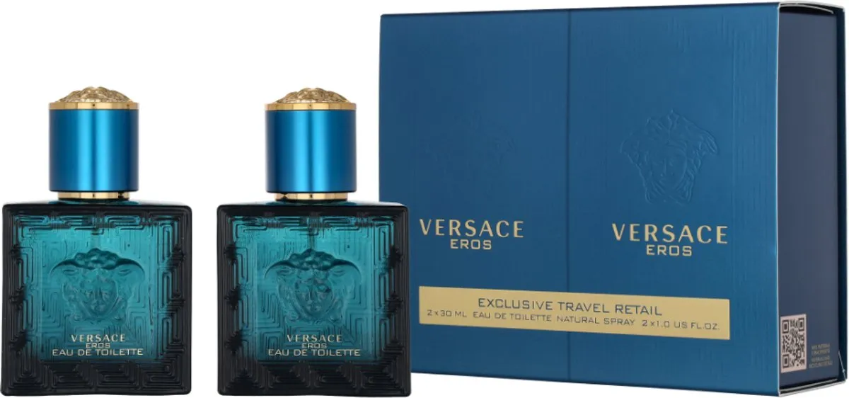 Versace Eros Pour Homme Eau de Toilette Geschenkset - 2x30ml