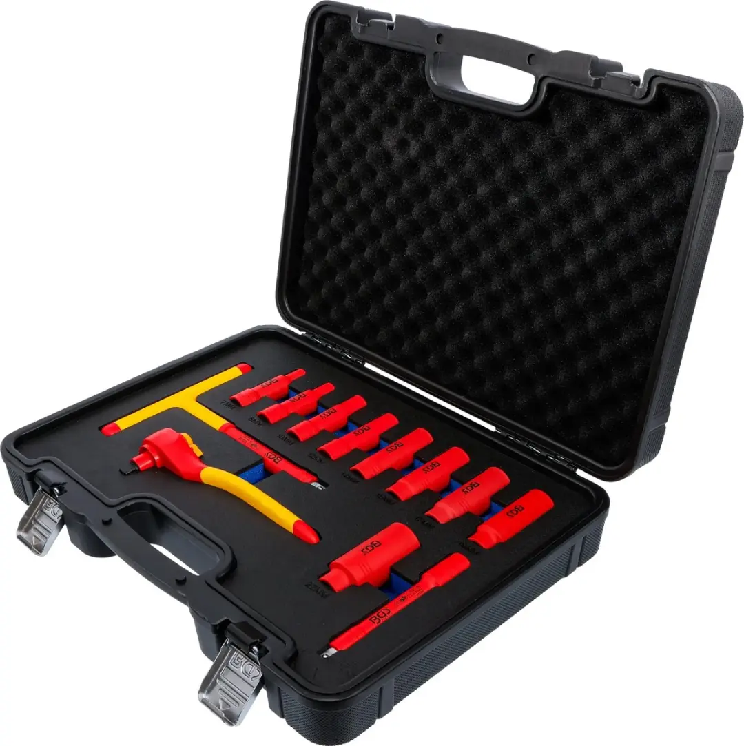 BGS technic VDE-dopsleutelset 3/8 - 7-22mm - 12 delig - afbeelding 5 van 6