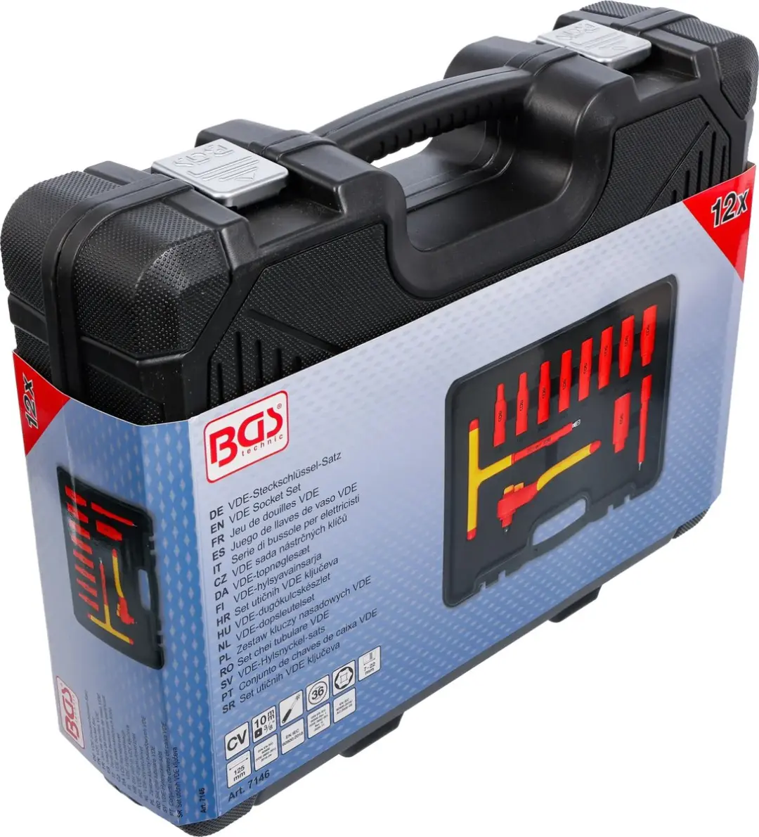 BGS technic VDE-dopsleutelset 3/8
