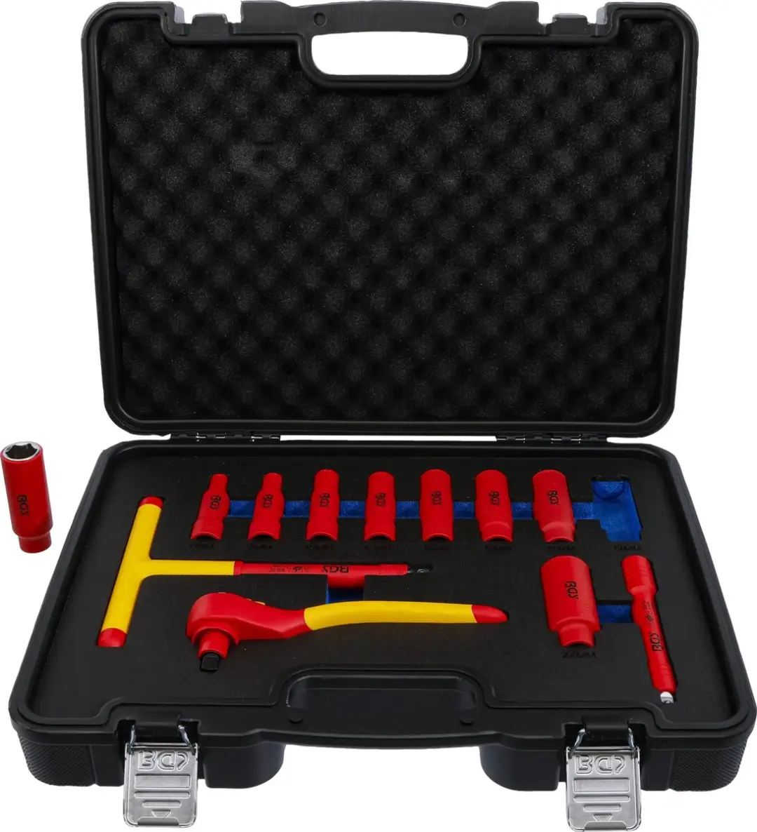 BGS technic VDE-dopsleutelset 3/8 - 7-22mm - 12 delig - afbeelding 2 van 6
