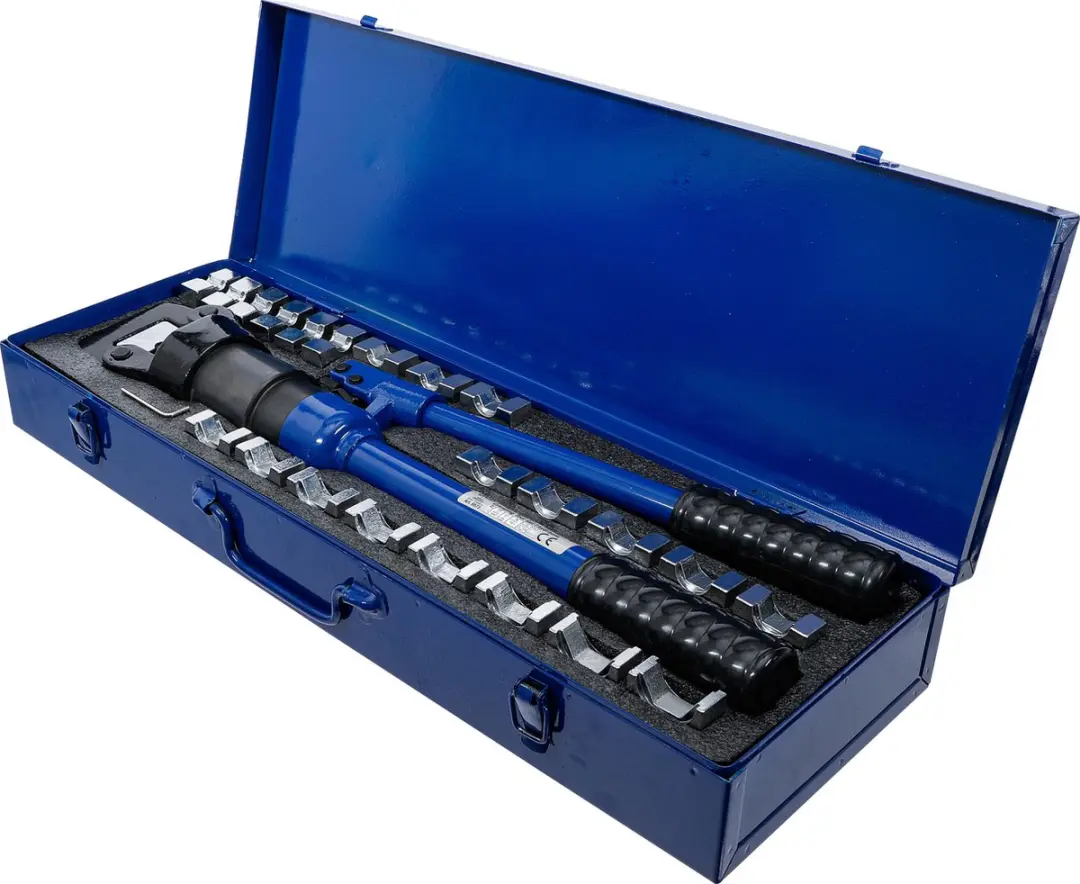 BGS Technic Hydraulische Krimptangset 16-400 mm² - Blauw - afbeelding 5 van 6