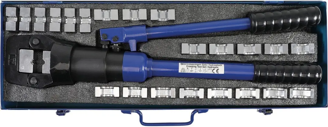 BGS Technic Hydraulische Krimptangset 16-400 mm² - Blauw - afbeelding 2 van 6