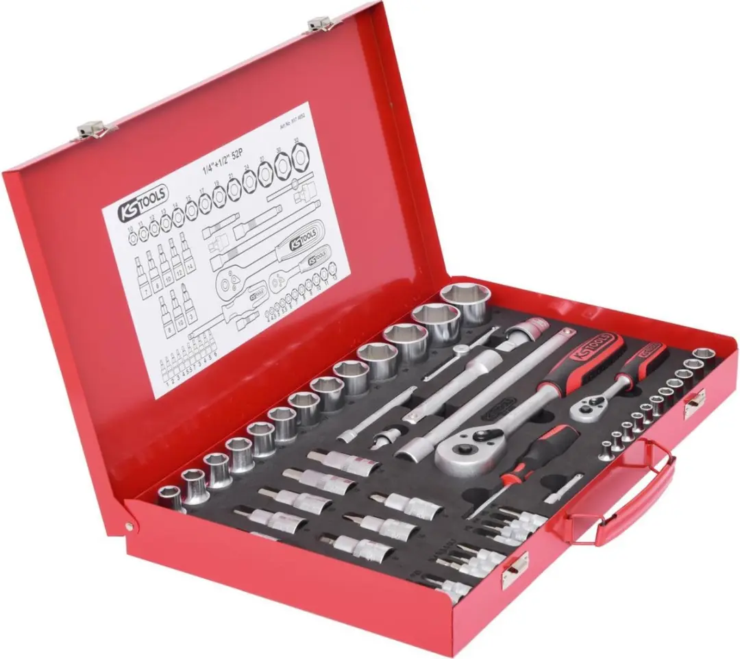 KS Tools 917.4052 Dopsleutelset 52-delig