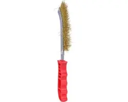 KS Tools 201.2302 Messing draadborstel - 250mm - afbeelding 2 van 5