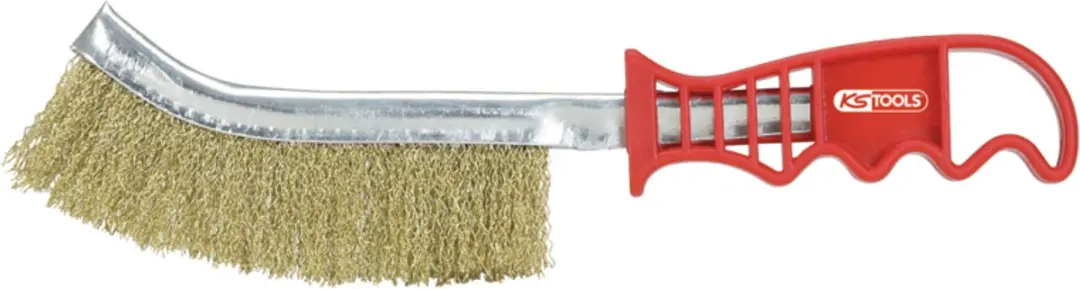 KS Tools 201.2302 Messing draadborstel