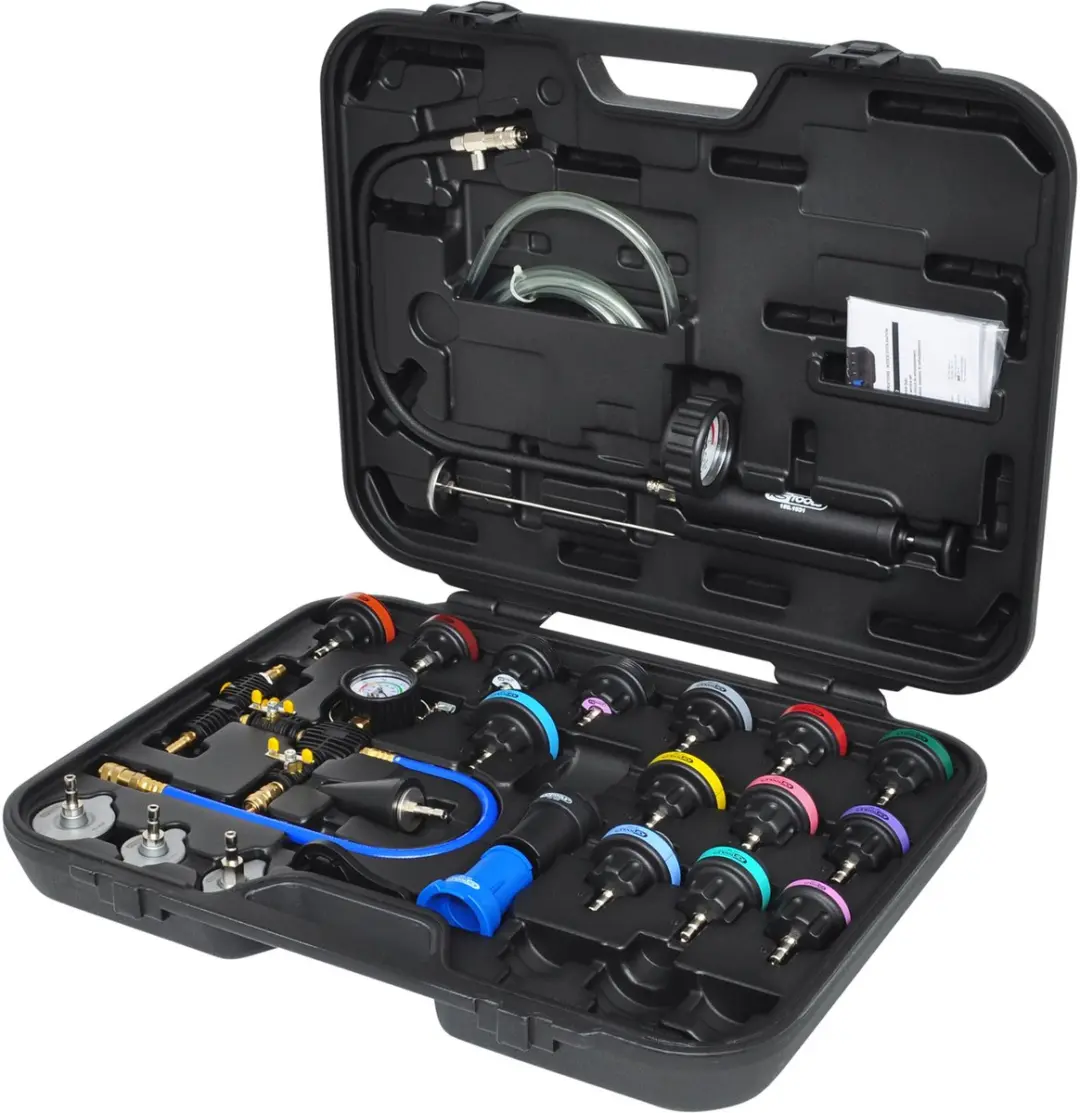 KS Tools 150.1930 Koelsysteem Diagnoseserviceset - 25-delig - afbeelding 2 van 6
