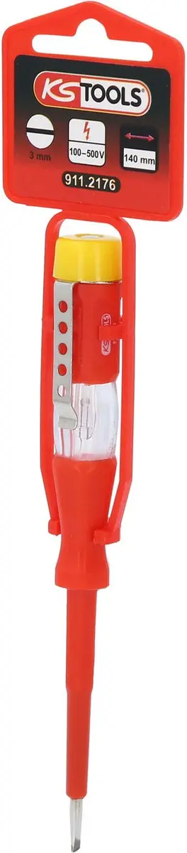 KS Tools 911.2176 Spanningstester 100-500 V/AC - afbeelding 3 van 6