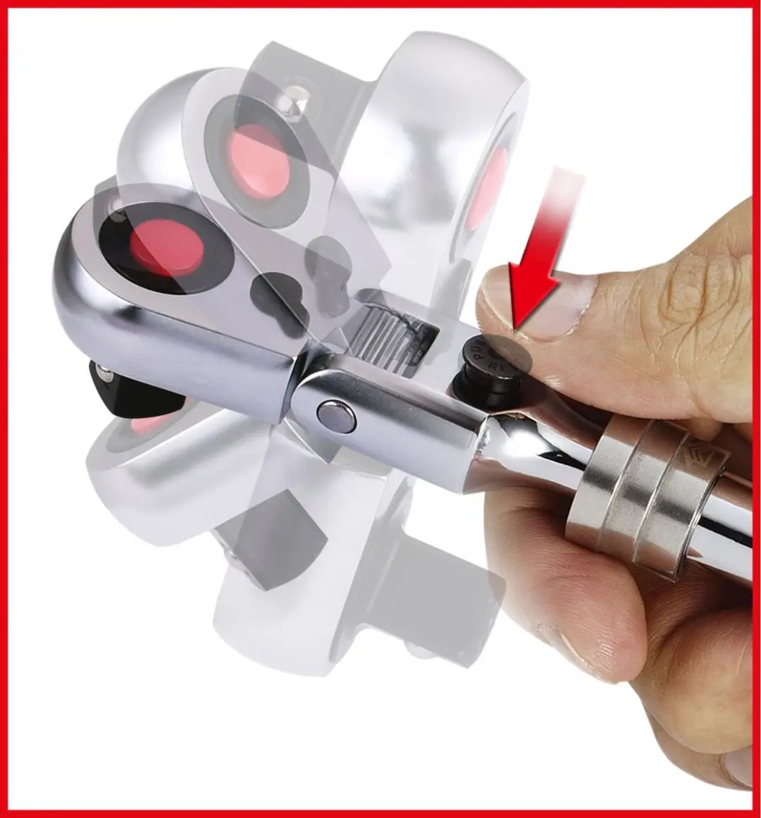 KS Tools 914.1420 Omschakelratel 1/4 - afbeelding 4 van 6
