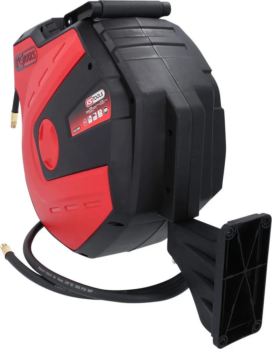 KS Tools 515.3440 Pneumatische slanghaspel - 15 m - 20 bar - afbeelding 6 van 6