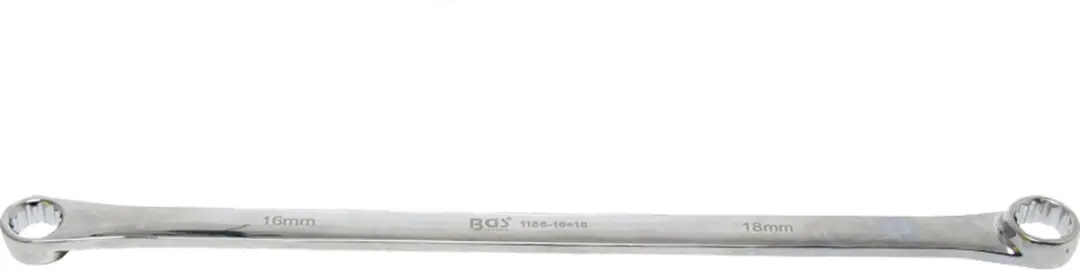 BGS Ringsleutel extra lang 16 x 18 mm - afbeelding 3 van 5