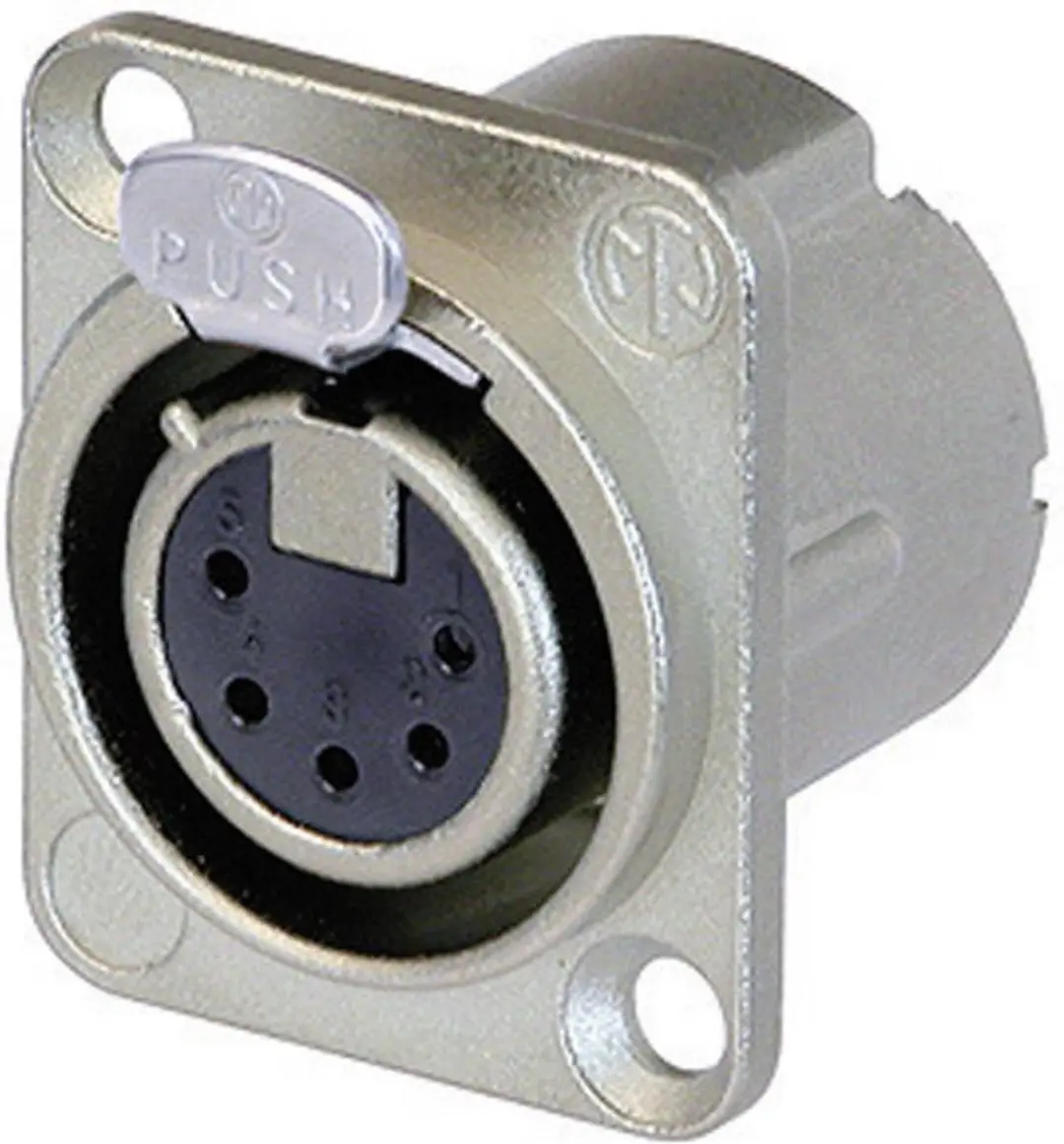 Neutrik NC5FD-LX XLR-connector Flensbus