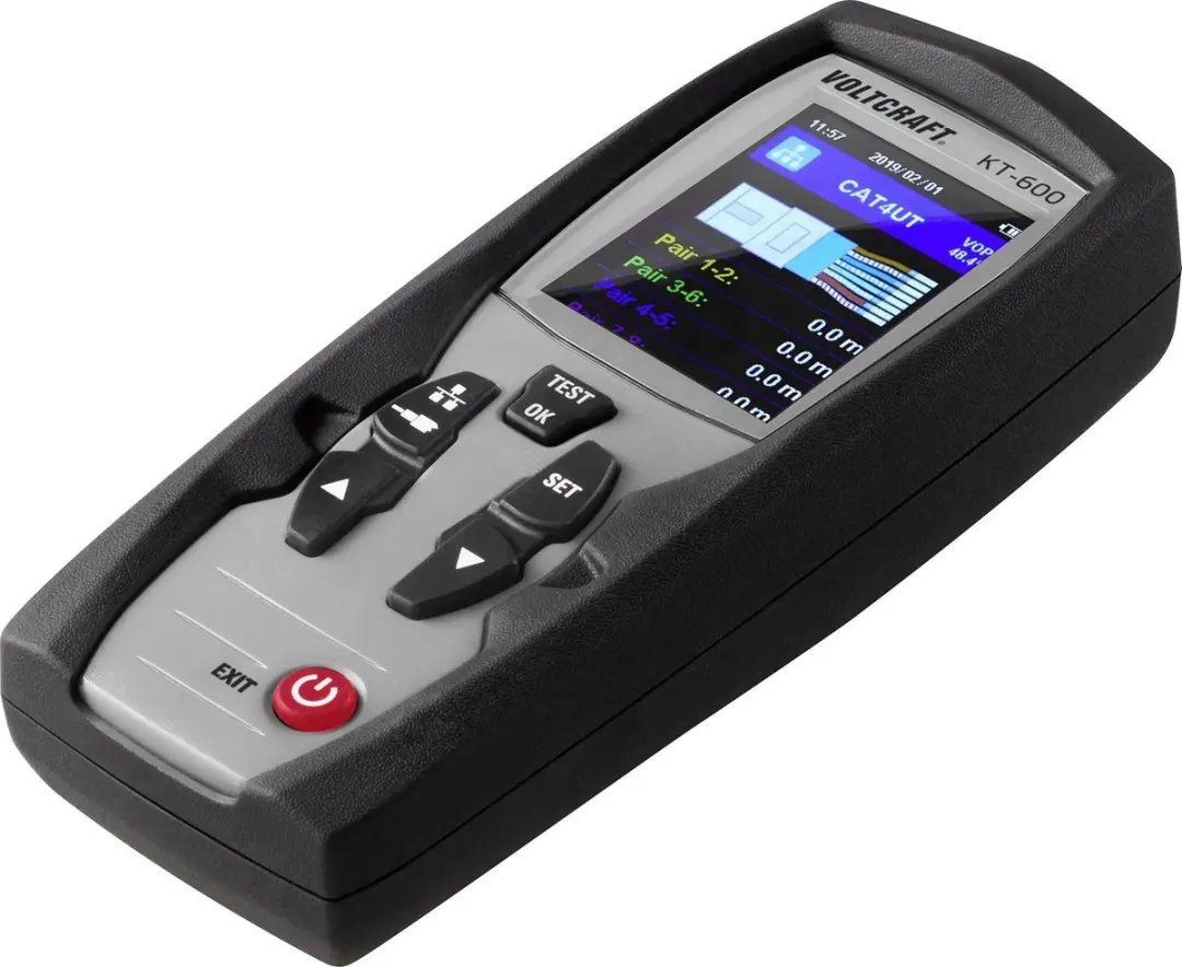 Voltcraft KT-600 Kabeltester VC-9199620 - afbeelding 5 van 6