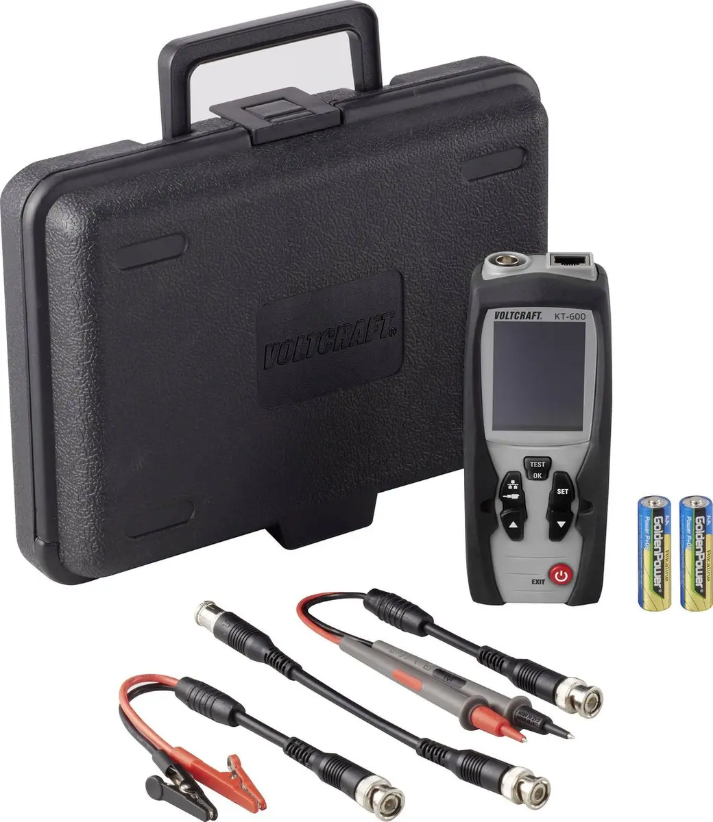 Voltcraft KT-600 Kabeltester VC-9199620 - afbeelding 2 van 6