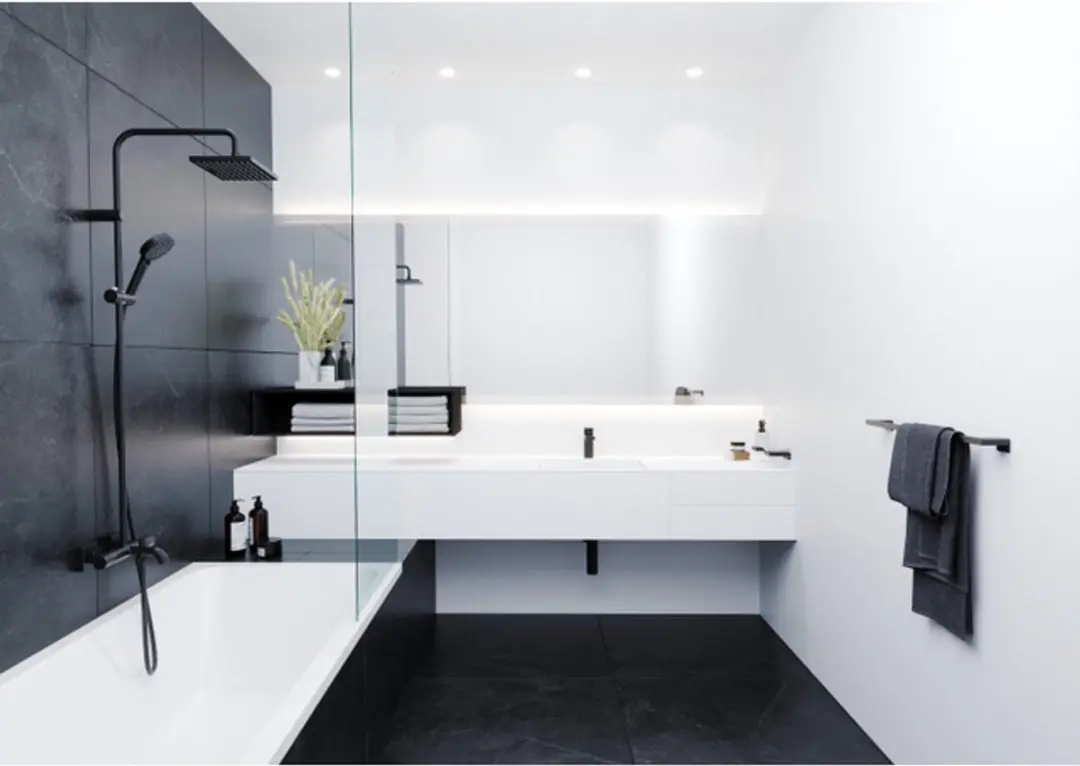 Hansgrohe Flowstar S Designsifon - Mat Zwart - afbeelding 4 van 6