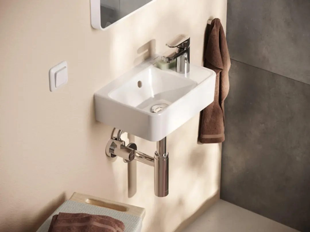 Hansgrohe Vernis Blend Wastafelmengkraan 70 - Chroom - afbeelding 4 van 6