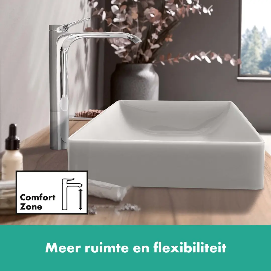 Hansgrohe Vivenis 75042000 Wastafelmengkraan - Chroom - afbeelding 5 van 6