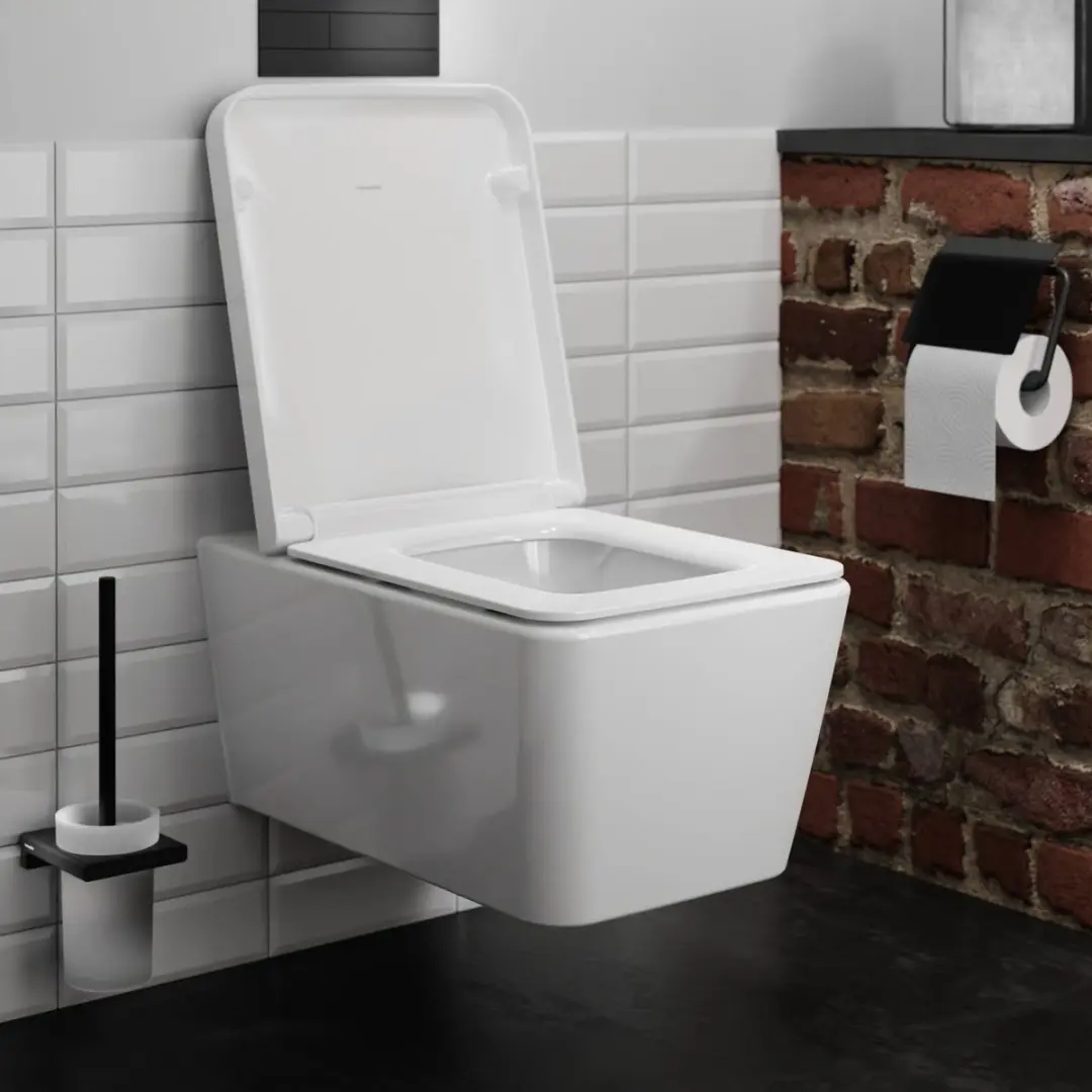 Hansgrohe EluPura Q 60198450 Toiletzitting - Wit - afbeelding 3 van 5