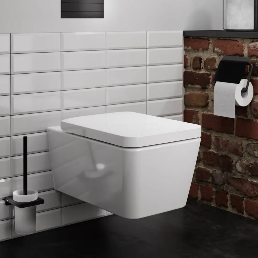 Hansgrohe EluPura Q 60198450 Toiletzitting - Wit - afbeelding 5 van 5