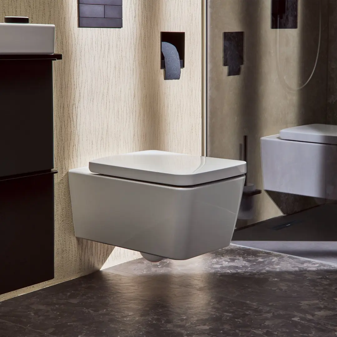 Hansgrohe EluPura Q 60198450 Toiletzitting - Wit - afbeelding 2 van 5