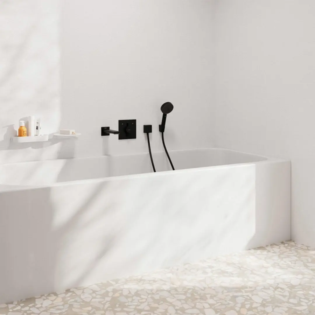 Hansgrohe DuoTurn E Inbouw mengkraan - voor 2 functies - mat zwart - afbeelding 6 van 6