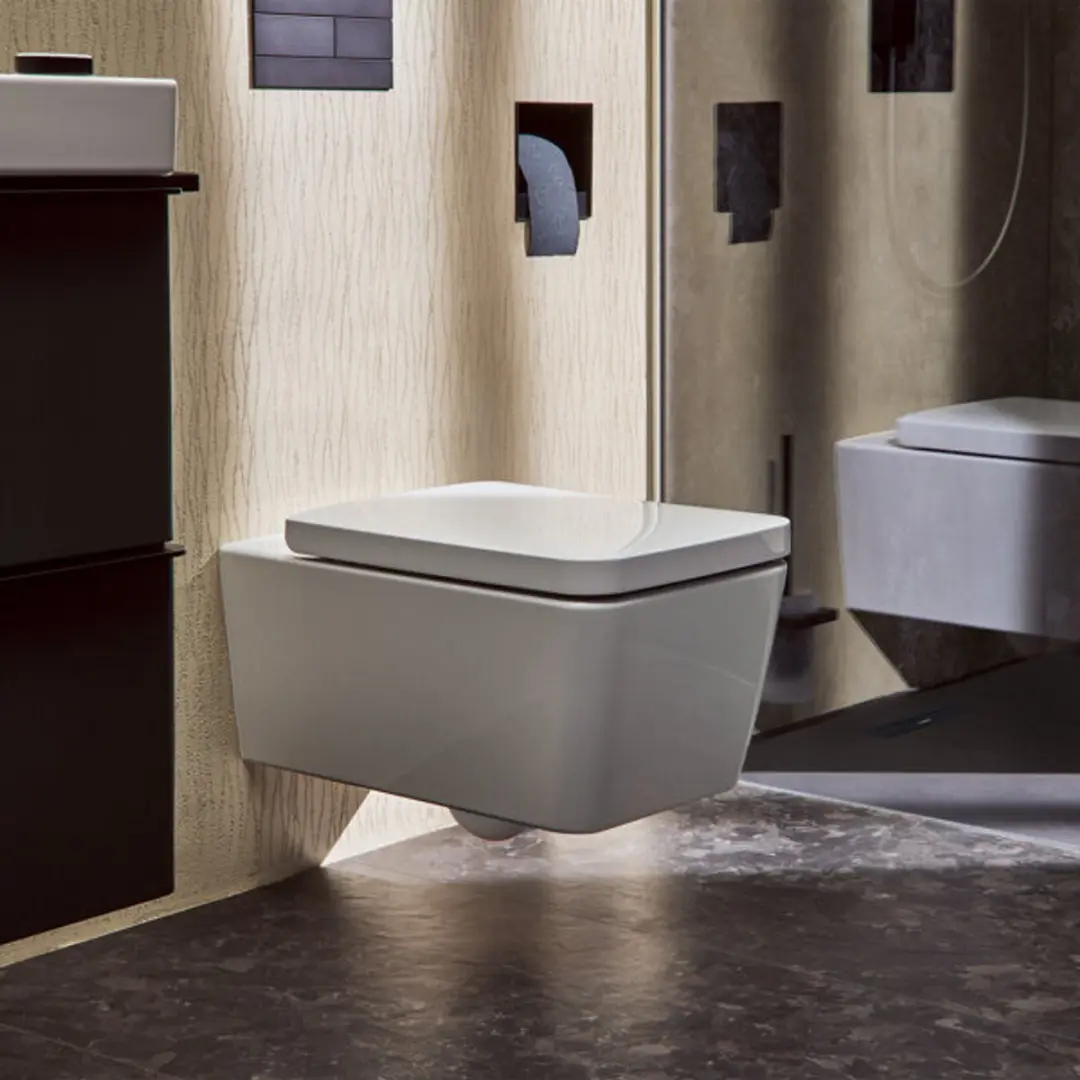 Hansgrohe EluPura Q 61117450 Hangend Toilet - Wit - afbeelding 2 van 6