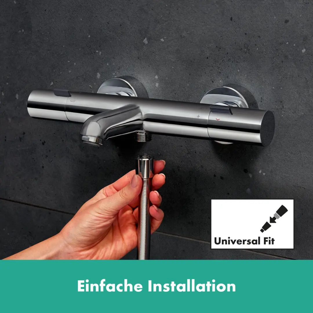 Hansgrohe Ecostat Fine Opbouw Badthermostaat - Chroom - afbeelding 4 van 6