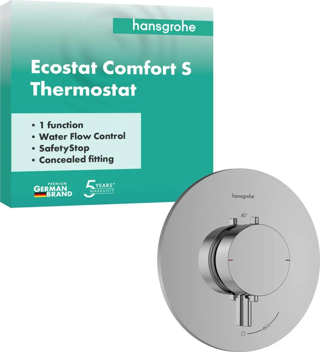 Hansgrohe Ecostat Comfort S 33714000 Inbouwthermostaat