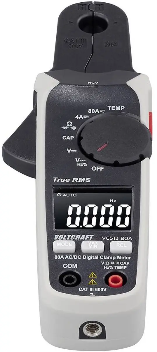Voltcraft VC513 VC-16044220 Stroomtang 80A - afbeelding 5 van 5