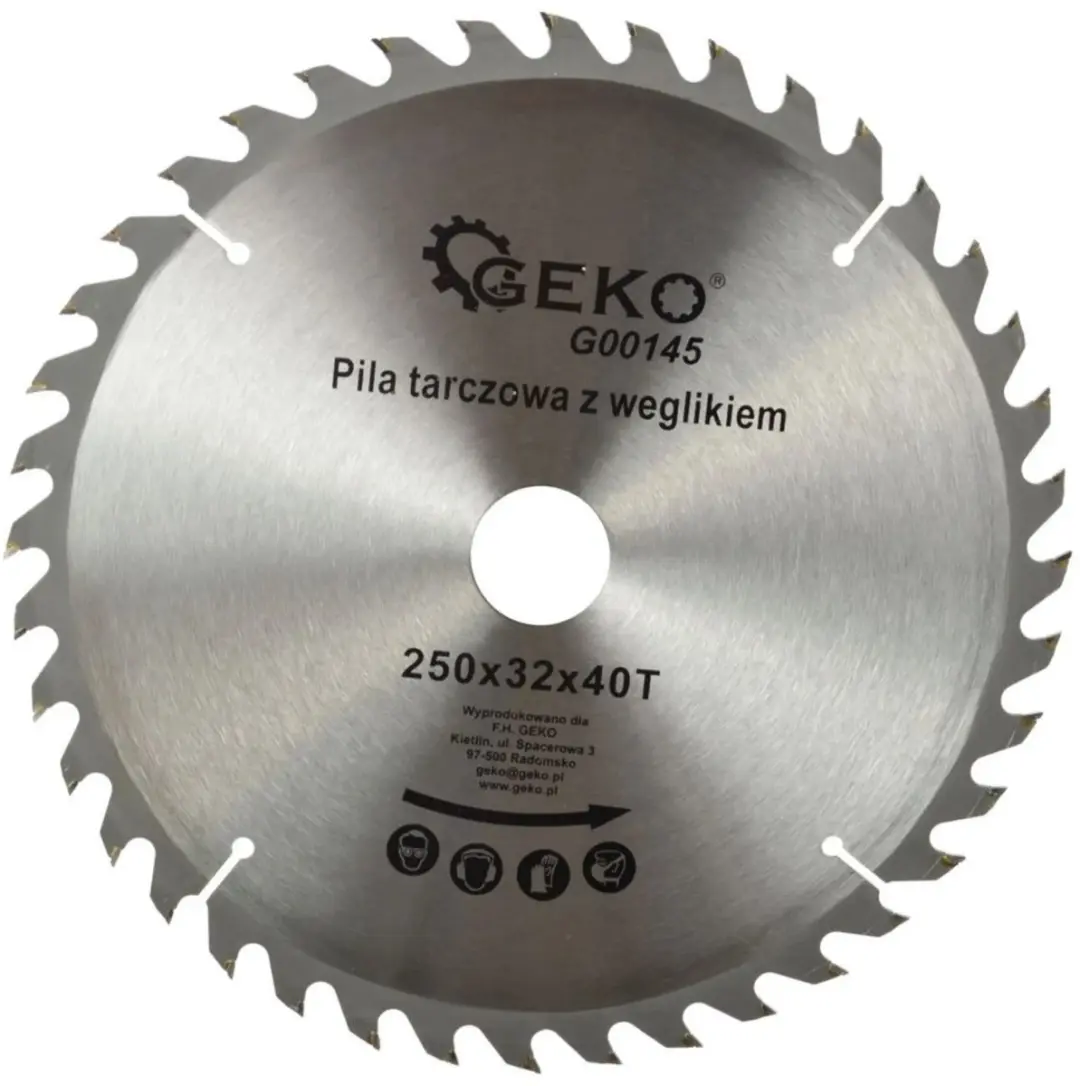 GEKO G00145 Cirkelzaagblad 250mm