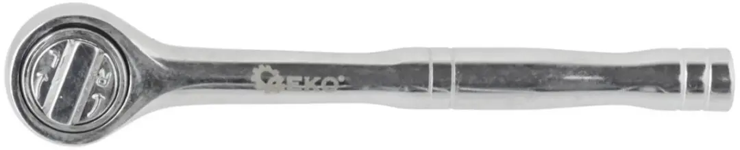 GEKO G10118 Reversible Ratelsleutel 1/4" - 41 Tanden - Chroom - afbeelding 2 van 2