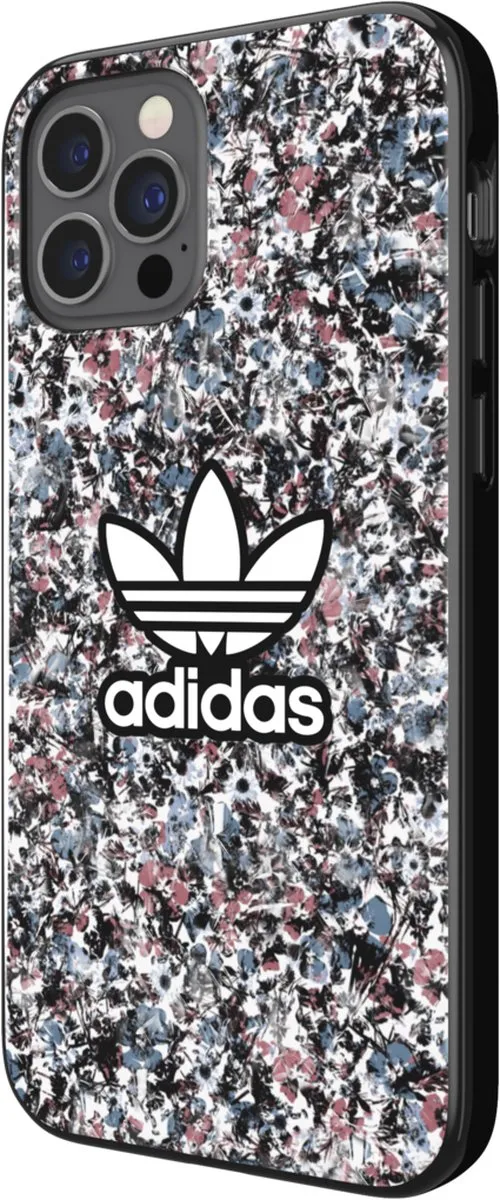 adidas Snap Case Belista Flower TPU - iPhone 12/12 Pro - Zwart
