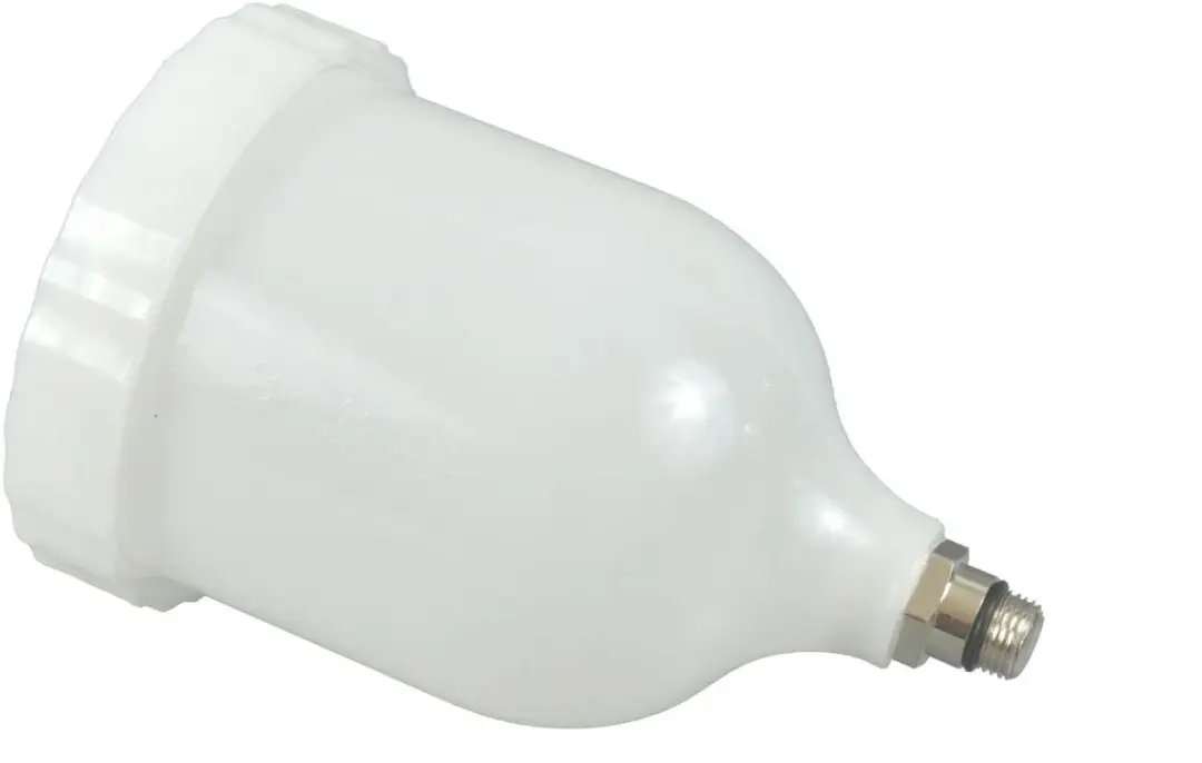 GEKO Plastic Verfspuitbeker 600ml - Buitendraad - afbeelding 4 van 5
