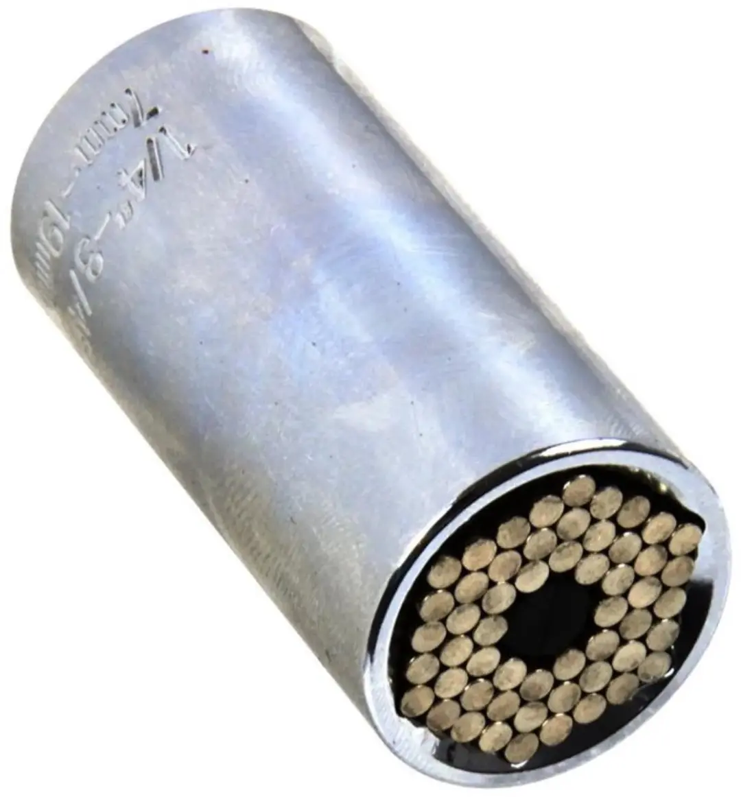 GEKO Universele Dopsleuteladapter 7-19 mm - CrV Staal - afbeelding 5 van 6