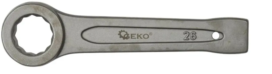 GEKO Ring Slagmoersleutel 24mm - Chroom-Vanadium Staal - afbeelding 5 van 5