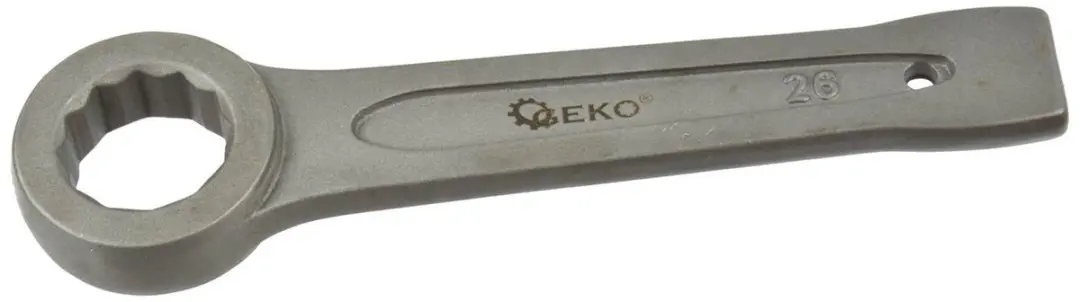 GEKO Ring Slagmoersleutel 24mm - Chroom-Vanadium Staal - afbeelding 4 van 5