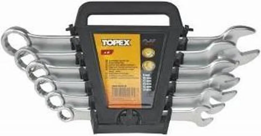 Topex Ring/Steeksleutelset 6-22mm - 12 stuks - afbeelding 2 van 2