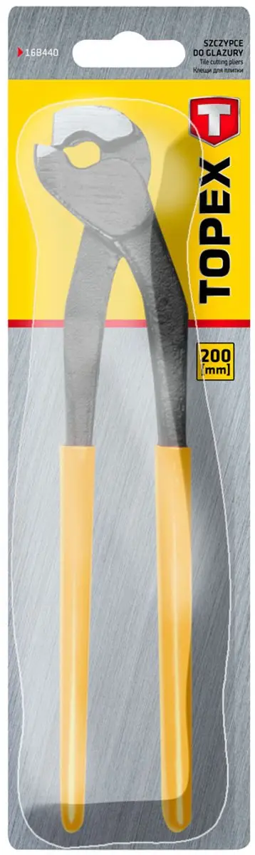 Topex Glazuursnijtang 200mm - PVC Handgreep - afbeelding 3 van 4