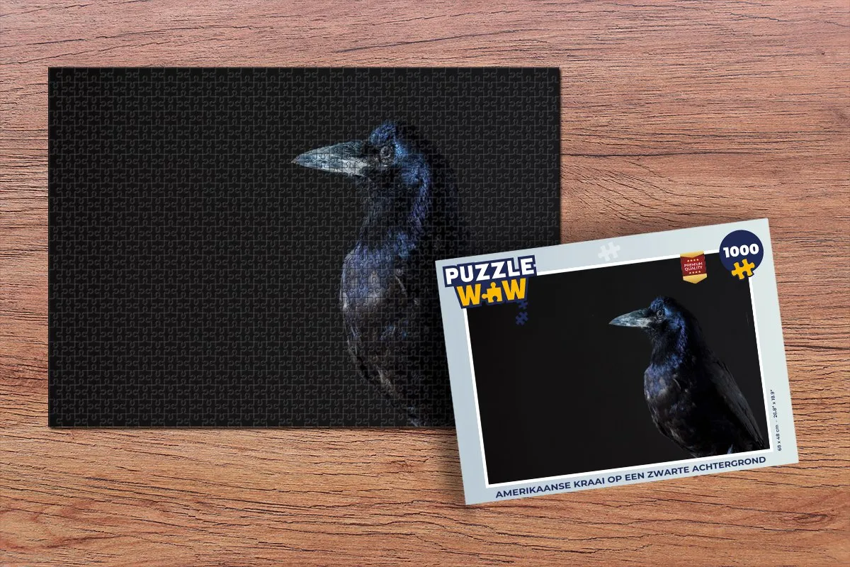 PuzzleWow Vogel Legpuzzel 1000 Stuks - Multicolor