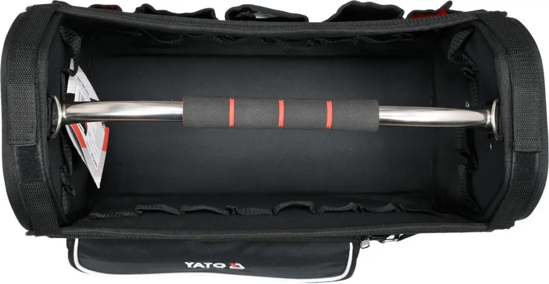 Yato YT-74373 Open Gereedschapstas - 11 Vakken - Zwart - afbeelding 3 van 6