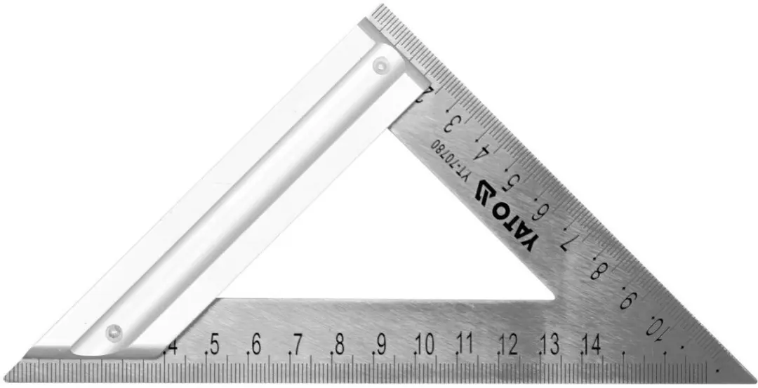 Yato Metalen winkelhaak 170 mm met voet