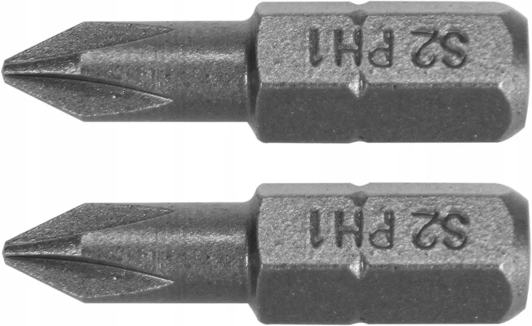 Yato Ph1 bits 1/4" x 25 mm, 2 stuks