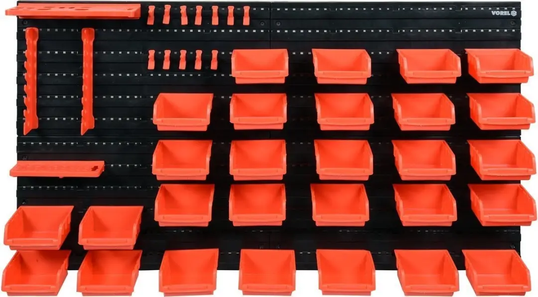 Vorel Gereedschapswand 48 delig - 95x54,4cm - afbeelding 2 van 6