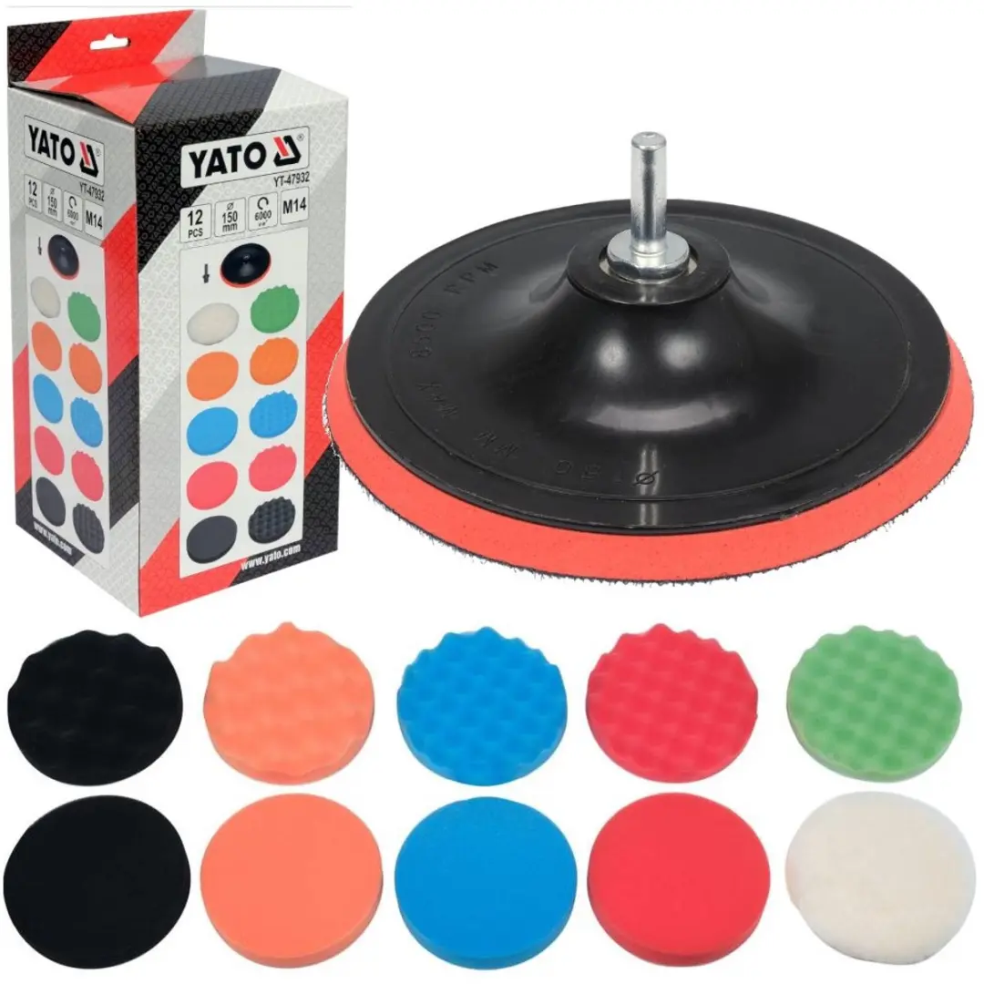 Yato YT-47932 Polijstset 12-Delig