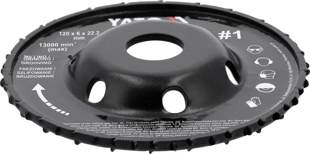 Yato YT-59180 Houtfreesschijf - Asgat 22.2mm - afbeelding 3 van 3