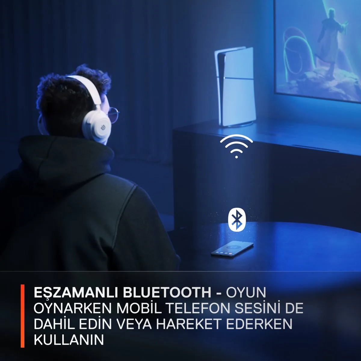 SteelSeries Arctis 7+ Gaming Headset - PC & PS5/PS4