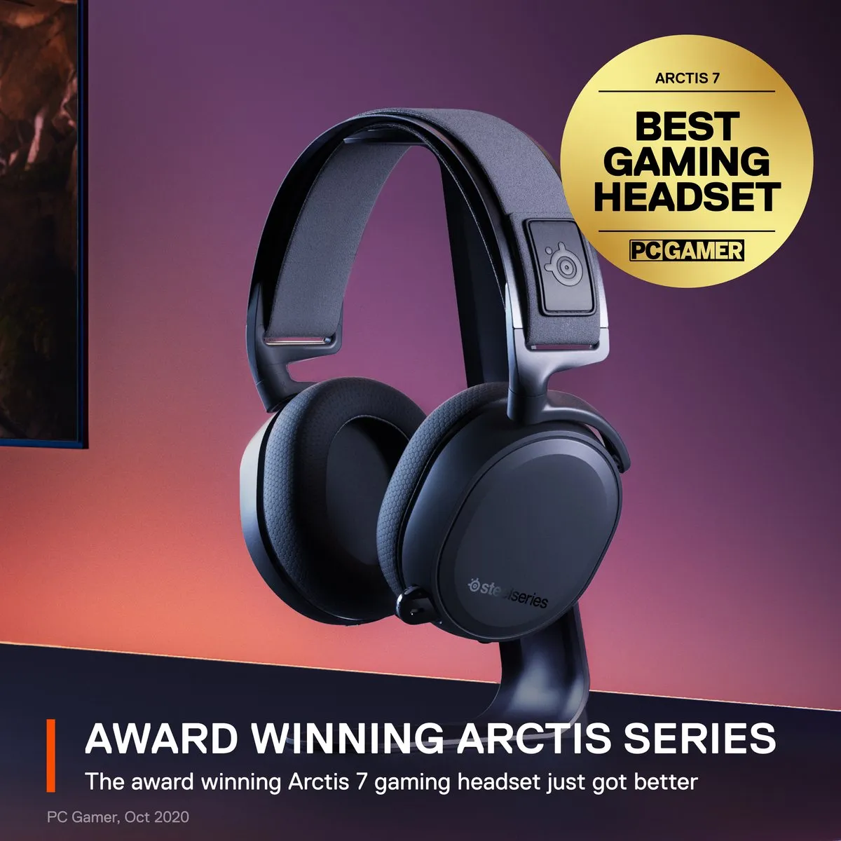 SteelSeries Arctis 7+ Gaming Headset - PC & PS5/PS4