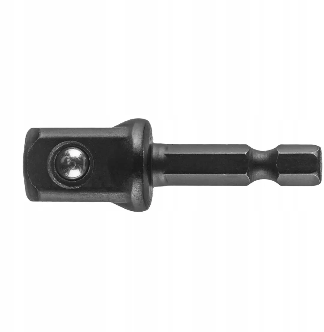 NEO TOOLS Adapter 1/4" HEX naar 1/2" Vierkant