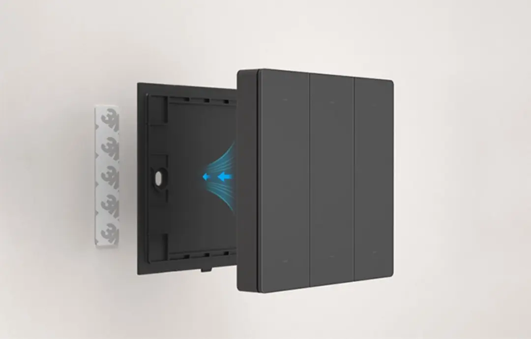 Sonoff SwitchMan R5 Smart Wall Switch - Zwart - afbeelding 2 van 6