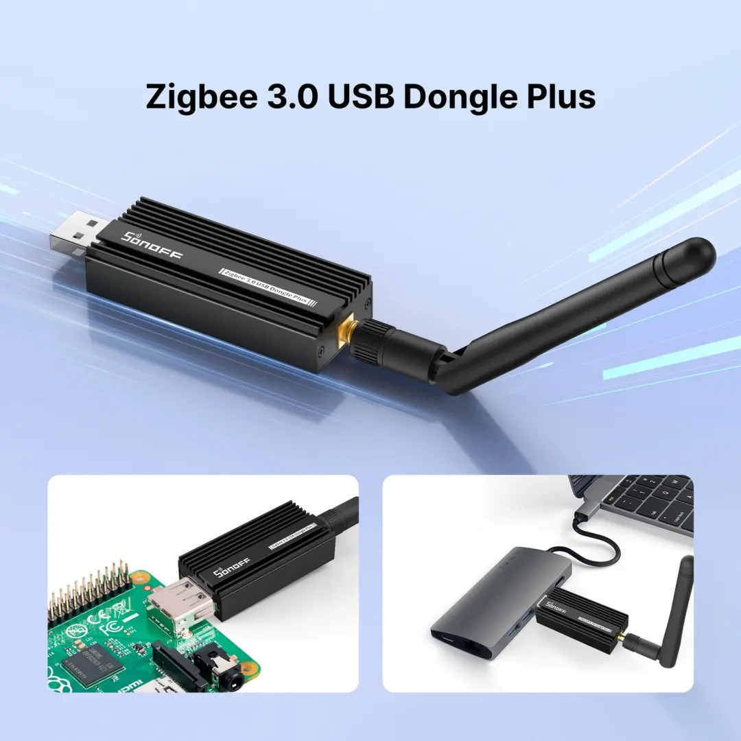 Sonoff ZBDongle-E ZigBee 3.0 USB Dongle - Zwart - afbeelding 2 van 6
